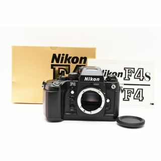 ニコン(Nikon)の超美品 ニコン F4 MF-22 箱 説明書付 液晶漏れなし フィルム B536(その他)