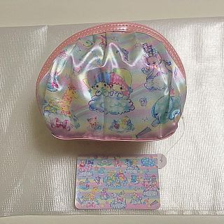 サンリオ(サンリオ)のルピナス様専用 【新品】キキララ✳︎エコネコ シェル ポーチ 【イオン限定品】(ポーチ)