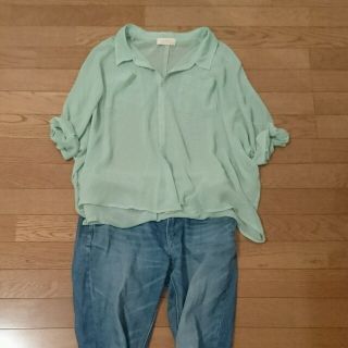 ダブルクローゼット(w closet)のw closet ダブルクローゼット シフォン ブラウス(シャツ/ブラウス(長袖/七分))