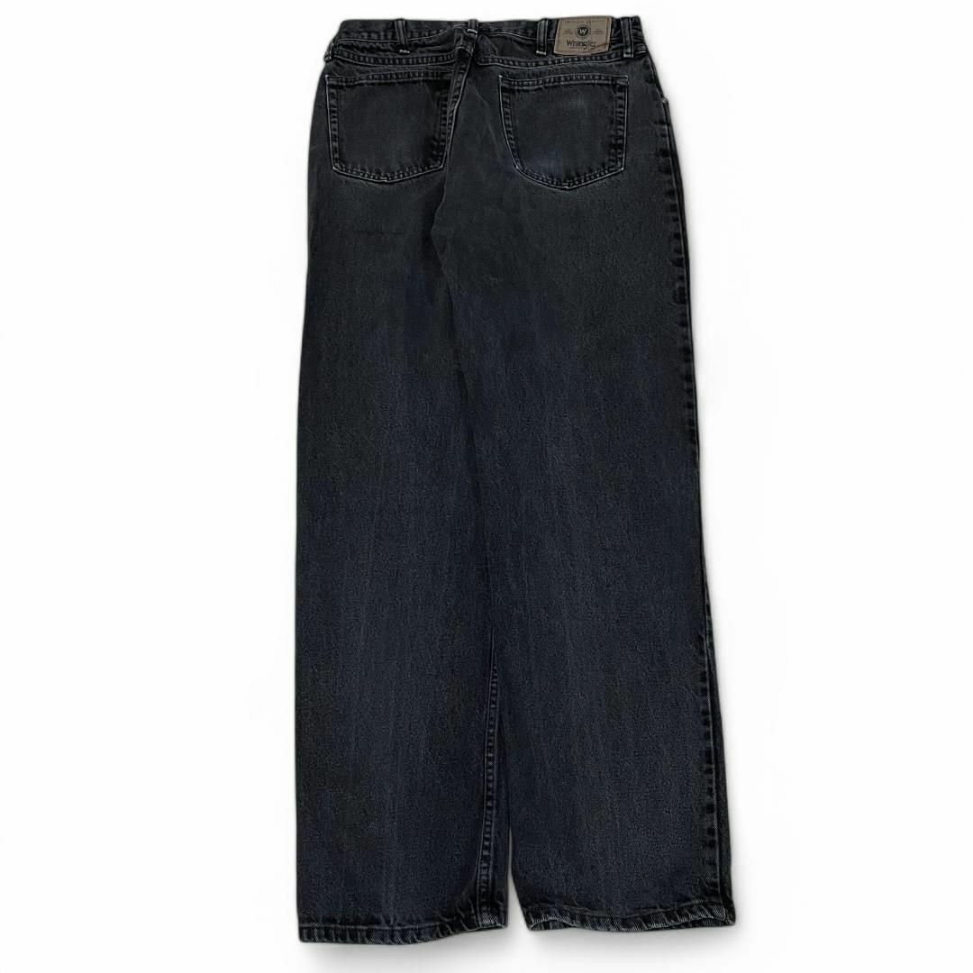 Wrangler - ラングラーブラックデニムバギーデニム古着ジーンズ Wrangler - ラングラーブラックデニムバギーデニム古着ジーンズ