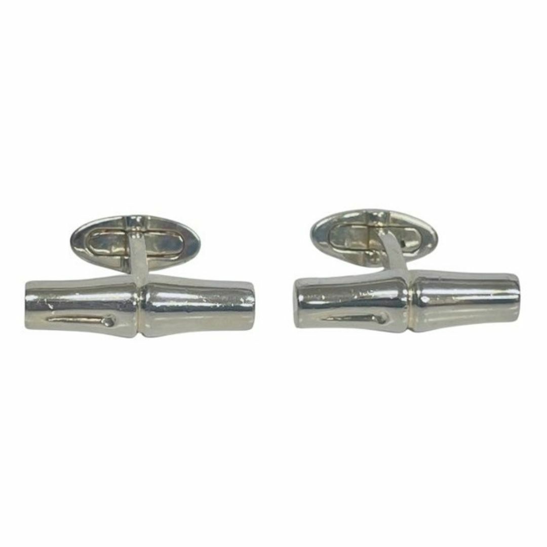 グッチ カフス カフリンクス バンブー シルバー SV925 グッチ カフス カフリンクス バンブー シルバー SV925