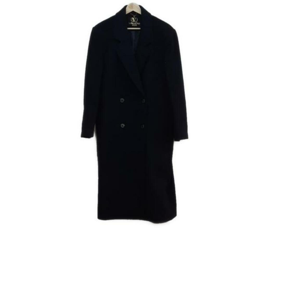 VALENTINO(バレンチノ) コート サイズL レディース美品 - 黒 VALENTINO(バレンチノ) コート サイズL レディース美品 - 黒