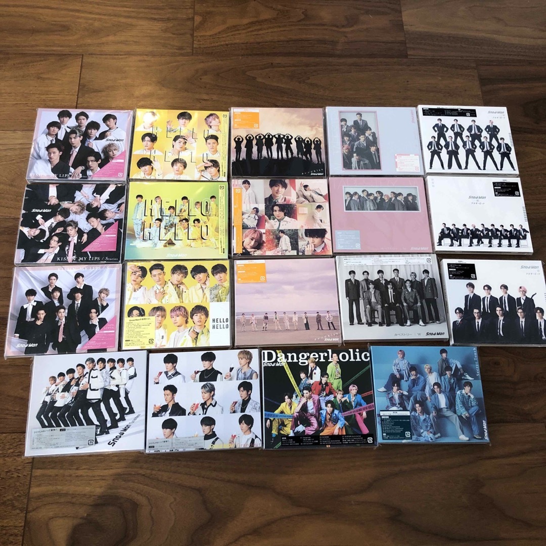 SnowMan CD DVD セット 19点 まとめ売り SnowMan CD DVD セット 19点 まとめ売り