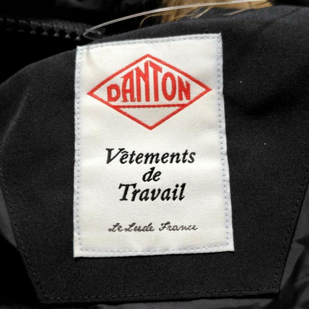 DANTON(ダントン) ダウンコート サイズ38 M レディース - 黒 DANTON(ダントン) ダウンコート サイズ38 M レディース - 黒