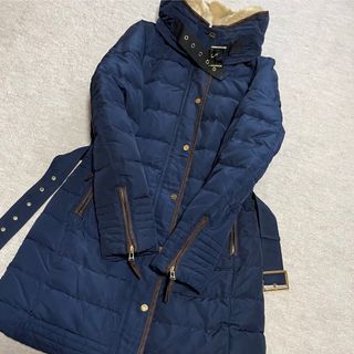 ZARA - ザラ WIND PROTECTION セミロング丈フード付きダウン ZARA - ザラ WIND PROTECTION セミロング丈フード付きダウン