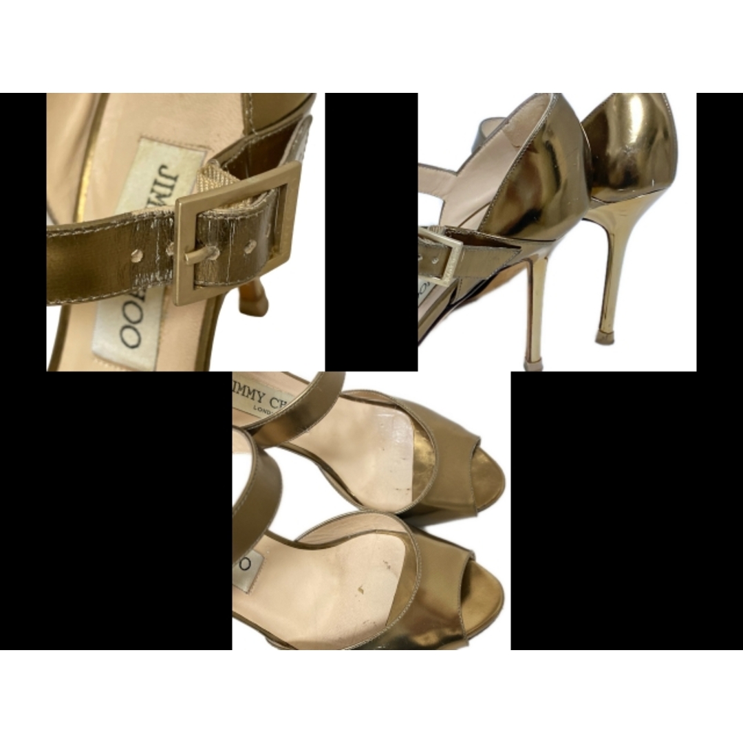 JIMMY CHOO(ジミーチュウ) サンダル 35 1/2 レディース JIMMY CHOO(ジミーチュウ) サンダル 35 1/2 レディース