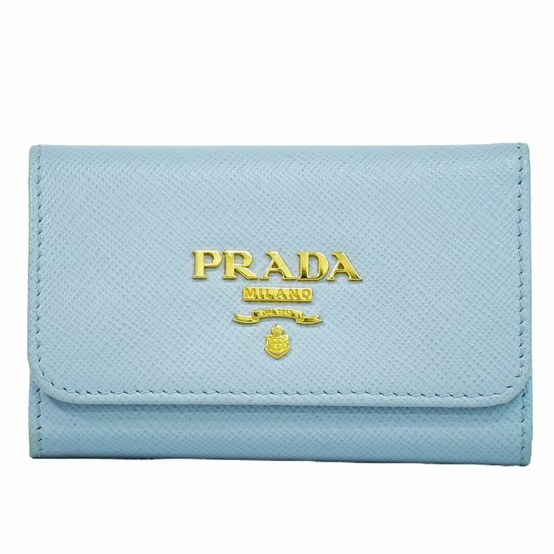 PRADA - 本物 プラダ PRADA サフィアーノ レザー 4連 キーケース PRADA - 本物 プラダ PRADA サフィアーノ レザー 4連 キーケース