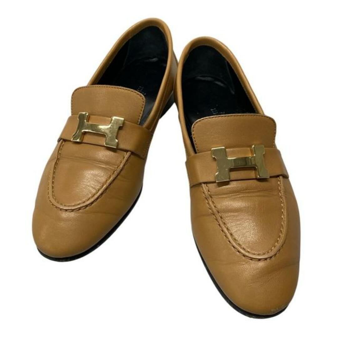 HERMES - HERMES(エルメス) ローファー 35 レディース モカシン HERMES - HERMES(エルメス) ローファー 35 レディース モカシン