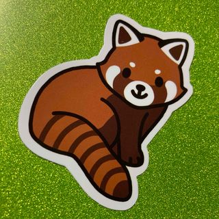⭐️人気⭐️レッサーパンダ⭐️ステッカー⭐️防水ステッカー⭐️(車外アクセサリ)