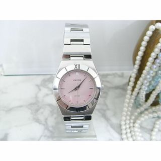 シチズン(CITIZEN)のシチズン　CITIZEN　Wicca　ピンク　ラウンド　レディース　ウォッチ(腕時計)