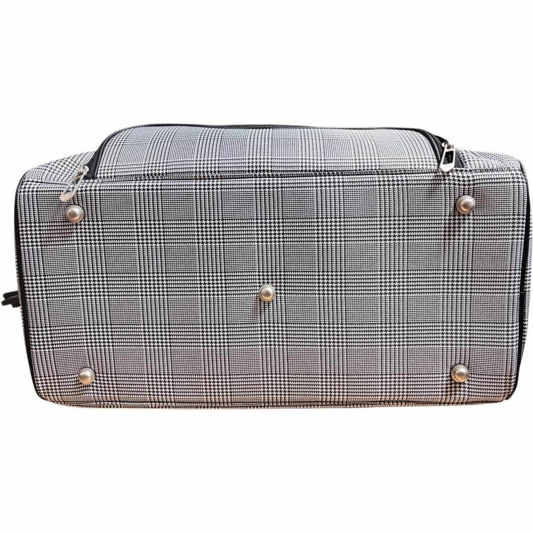 新品未使用】XXIO ボストンバッグ|千鳥格子柄|シューズ 新品未使用】XXIO ボストンバッグ|千鳥格子柄|シューズ