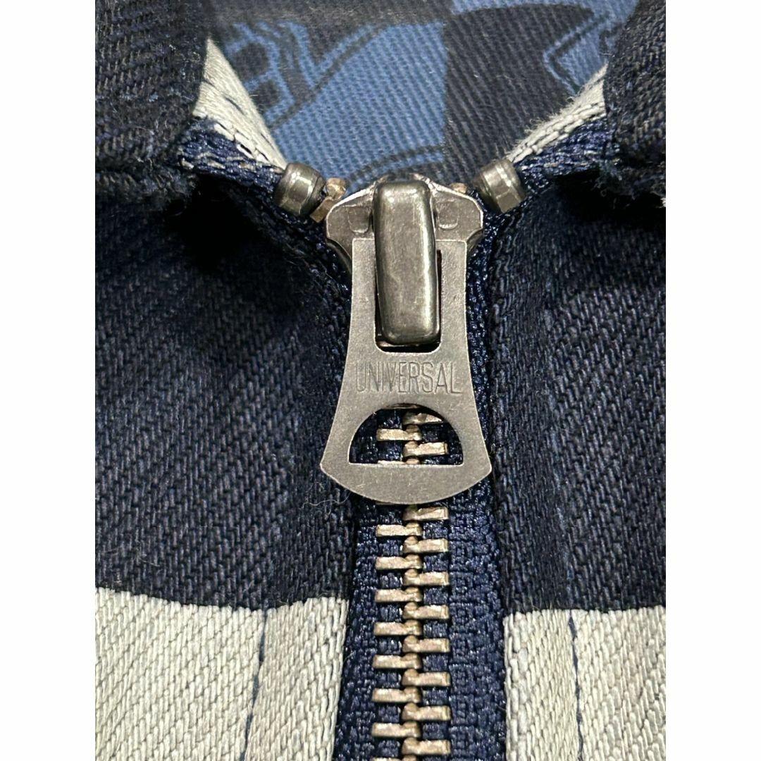 VANSON - *VANSON 囚人 ボーダー 裏地ペイズリー バイカー VANSON - *VANSON 囚人 ボーダー 裏地ペイズリー バイカー