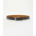 【DK.BROWN】【33inch】スムース グロス ステッチベルト 30mm<A DAY IN THE LIFE>