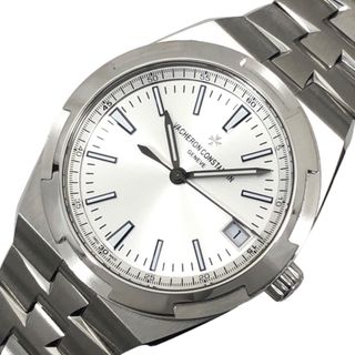 ヴァシュロンコンスタンタン(VACHERON CONSTANTIN)の　ヴァシュロン・コンスタンタン VACHERON CONSTANTIN オーヴァーシーズ 4500V/110A-B126 シルバー文字盤 SS 自動巻き メンズ 腕時計(その他)