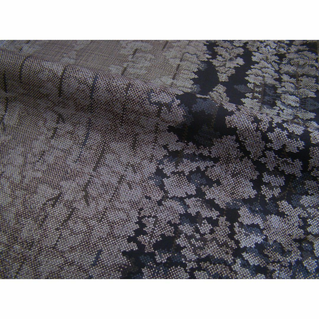 縁」152cm~158cm 泥染本場大島紬 径横絣 セット 正絹 C744 縁」152cm~158cm 泥染本場大島紬 径横絣 セット 正絹 C744
