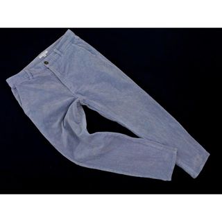 ユナイテッドアローズ(UNITED ARROWS)のBEAUTY & YOUTH ビューティ&ユース ユナイテッドアローズ コーデュロイ テーパード パンツ sizeM/ブルーグレー ◇■ レディース(その他)
