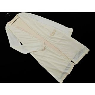 Re.Verofonna ヴェロフォンナ ニット ロング カーディガン size38/アイボリー ◇■ レディース