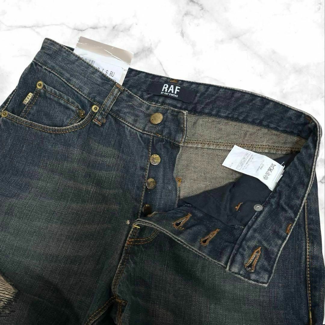 RAF SIMONS - 【新品未使用】RAF SIMONS デニムパンツ RAF SIMONS - 【新品未使用】RAF SIMONS デニムパンツ