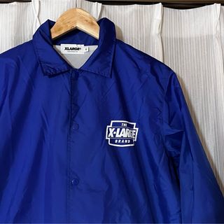 XLARGE(ナイロンジャケット ・ ブルー・ネイビー/青色系)の XLARGE(ナイロンジャケット ・ ブルー・ネイビー/青色系)の