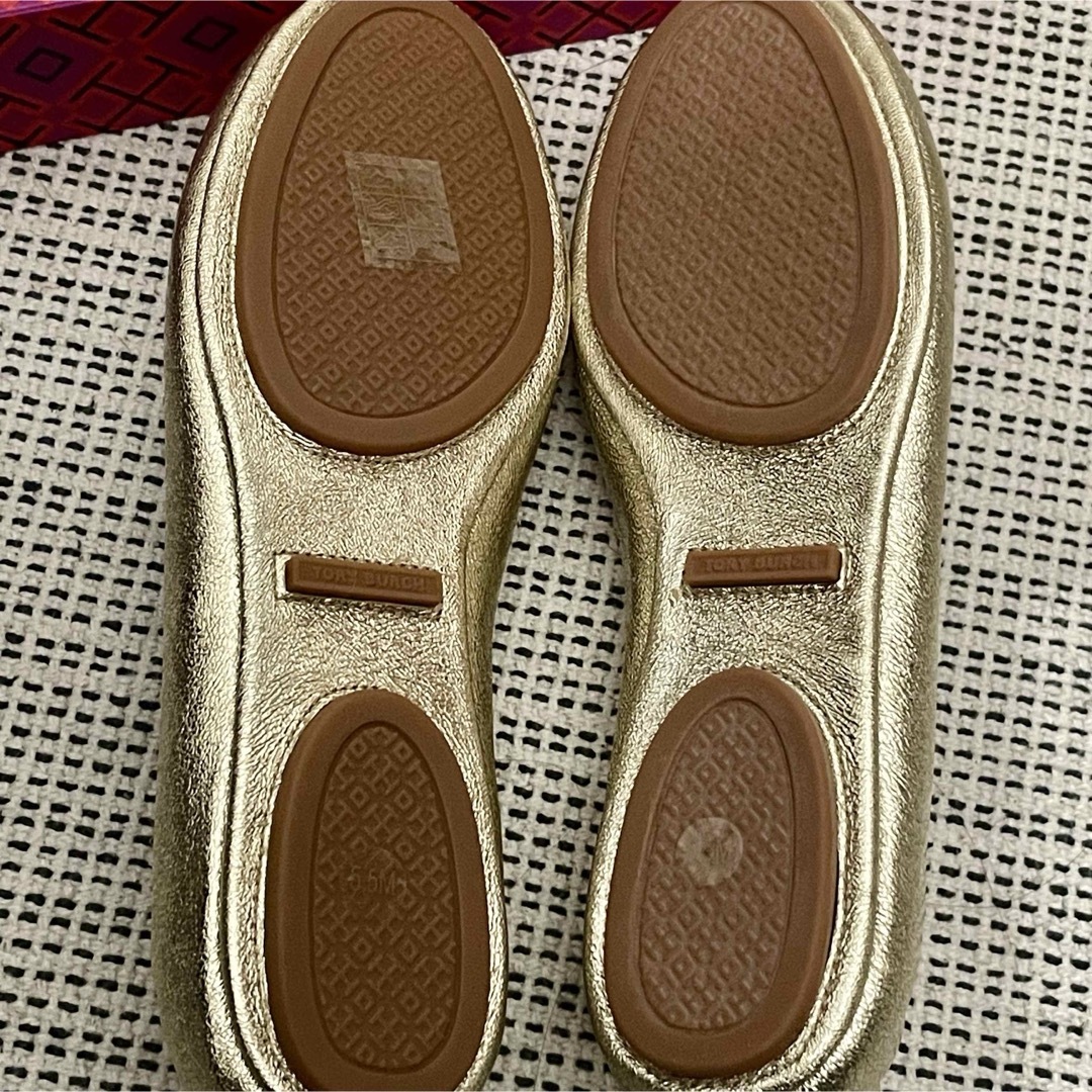 Tory Burch - トリーバーチ レザー フラットシューズ サイズ5.5 Tory Burch - トリーバーチ レザー フラットシューズ サイズ5.5