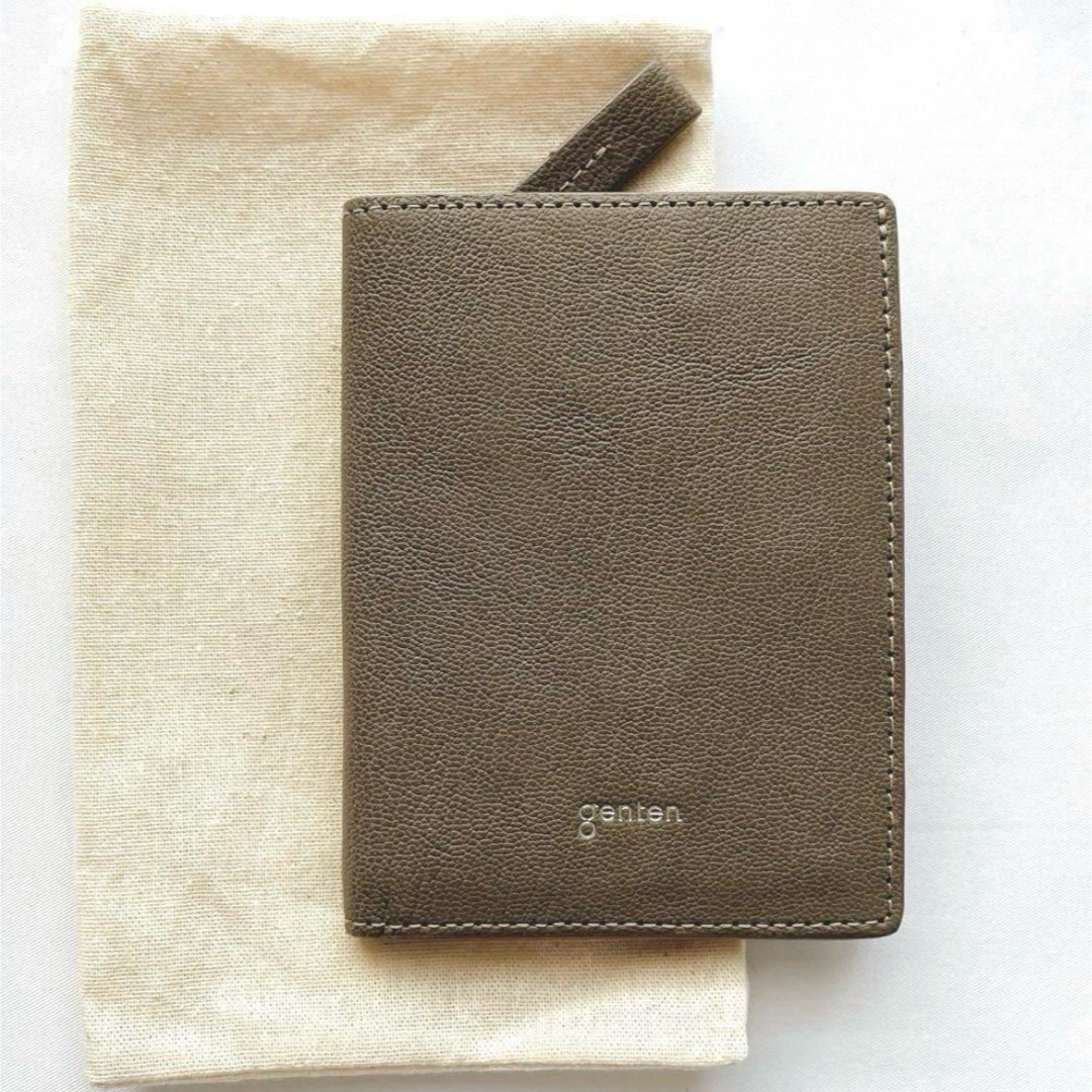 genten ゲンテン 二つ折り財布 フレスコ ミニウォレット ローズ