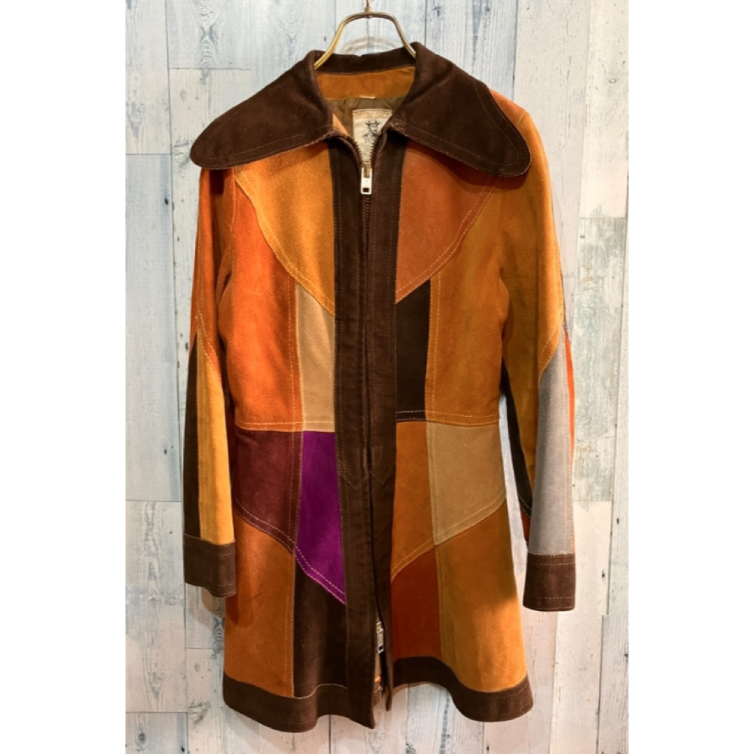 GASSY JACK 70sビンテージ パッチワークレザージャケット カナダ製 GASSY JACK 70sビンテージ パッチワークレザージャケット カナダ製