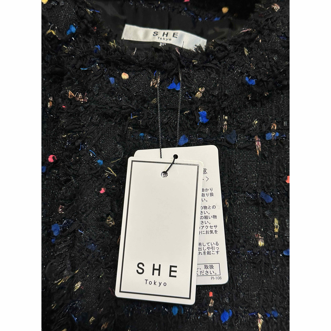 シートーキョー SHE Tokyo Julia Neon Tweed