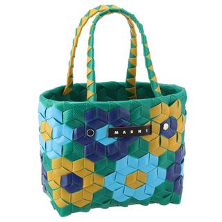 MARNI(かごバッグ/ストローバッグ ・ グリーン・カーキ/緑色系 MARNI(かごバッグ/ストローバッグ ・ グリーン・カーキ/緑色系