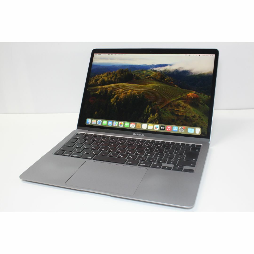 Apple - MacBook Air（M1,2020）256GB/8GB〈MGN63J/A〉⑤