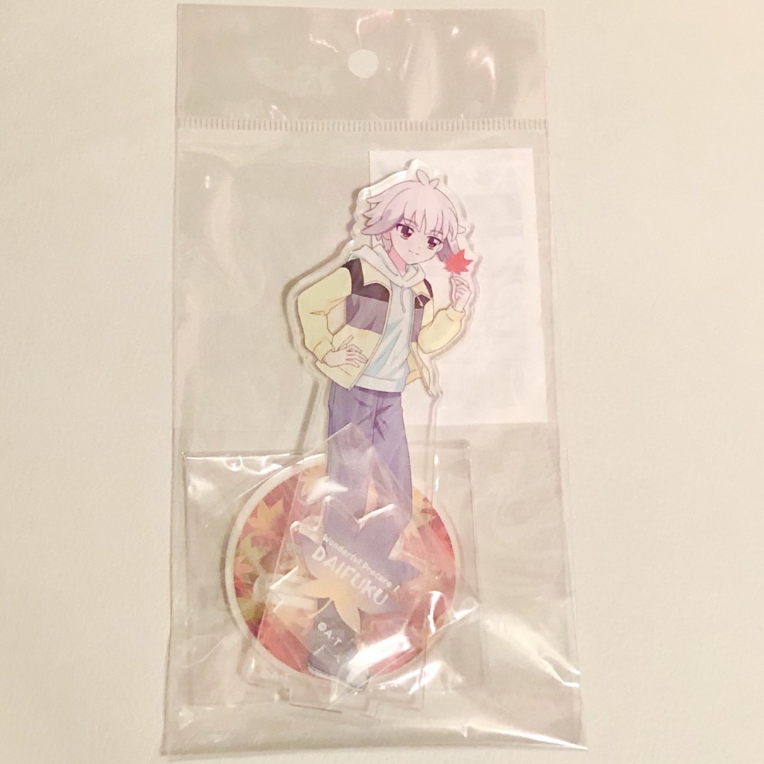 匿名配送 わんぷり 兎山大福 アクスタ エンタメ/ホビーのおもちゃ/ぬいぐるみ(キャラクターグッズ)の商品写真