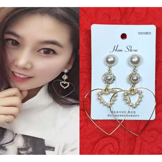 韓国 姫系アクセサリー ジュエリー ピアス(ピアス)