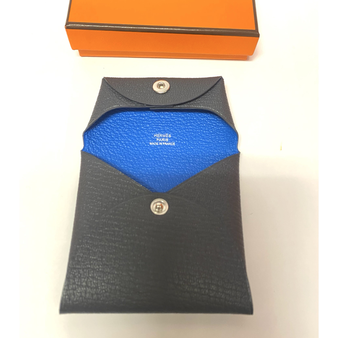 HERMES - 新品 エルメス コインケース バスティア バイカラー HERMES - 新品 エルメス コインケース バスティア バイカラー