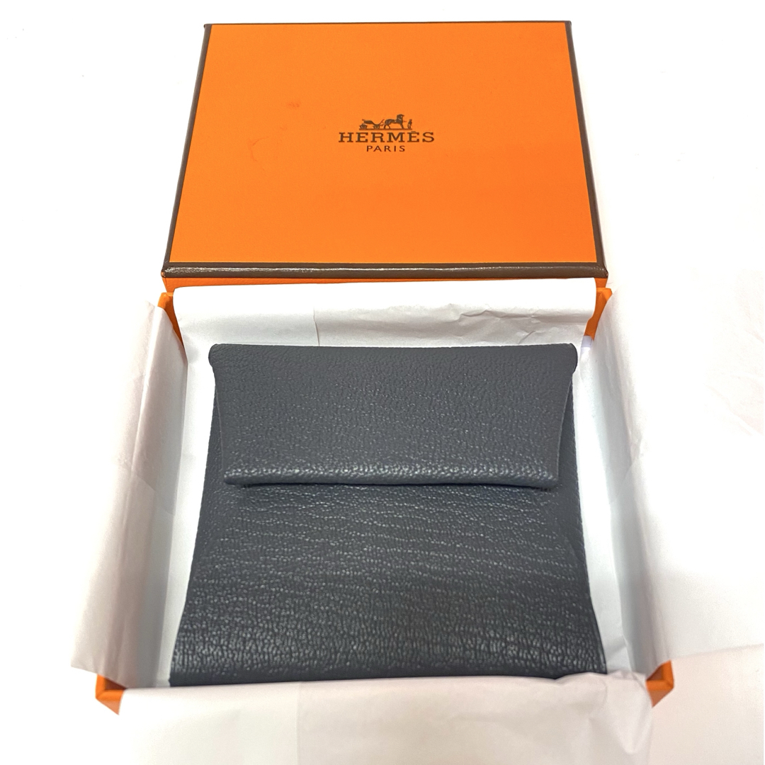HERMES - 新品 エルメス コインケース バスティア バイカラー HERMES - 新品 エルメス コインケース バスティア バイカラー