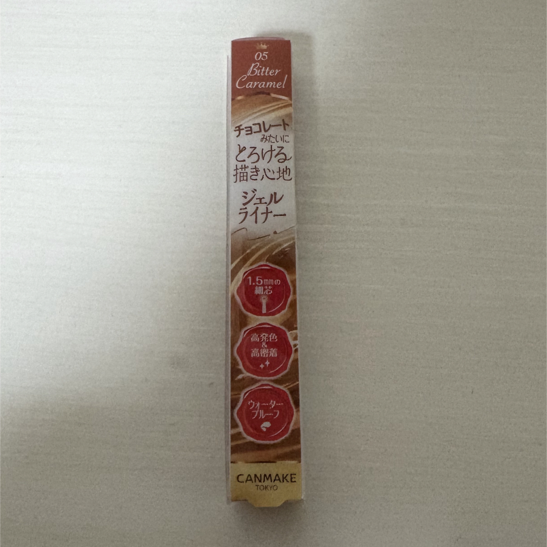 CANMAKE(キャンメイク)の【最終値下げ】キャンメイク クリーミータッチライナー05 ビターキャラメル コスメ/美容のベースメイク/化粧品(アイライナー)の商品写真