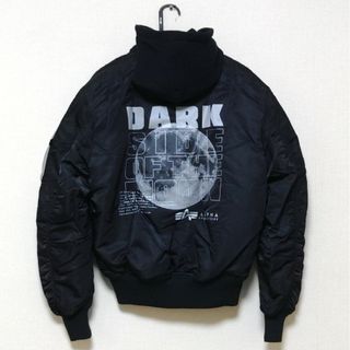 ALPHA INDUSTRIES(フライトジャケット ・ ブラック/黒色系)の ALPHA INDUSTRIES(フライトジャケット ・ ブラック/黒色系)の