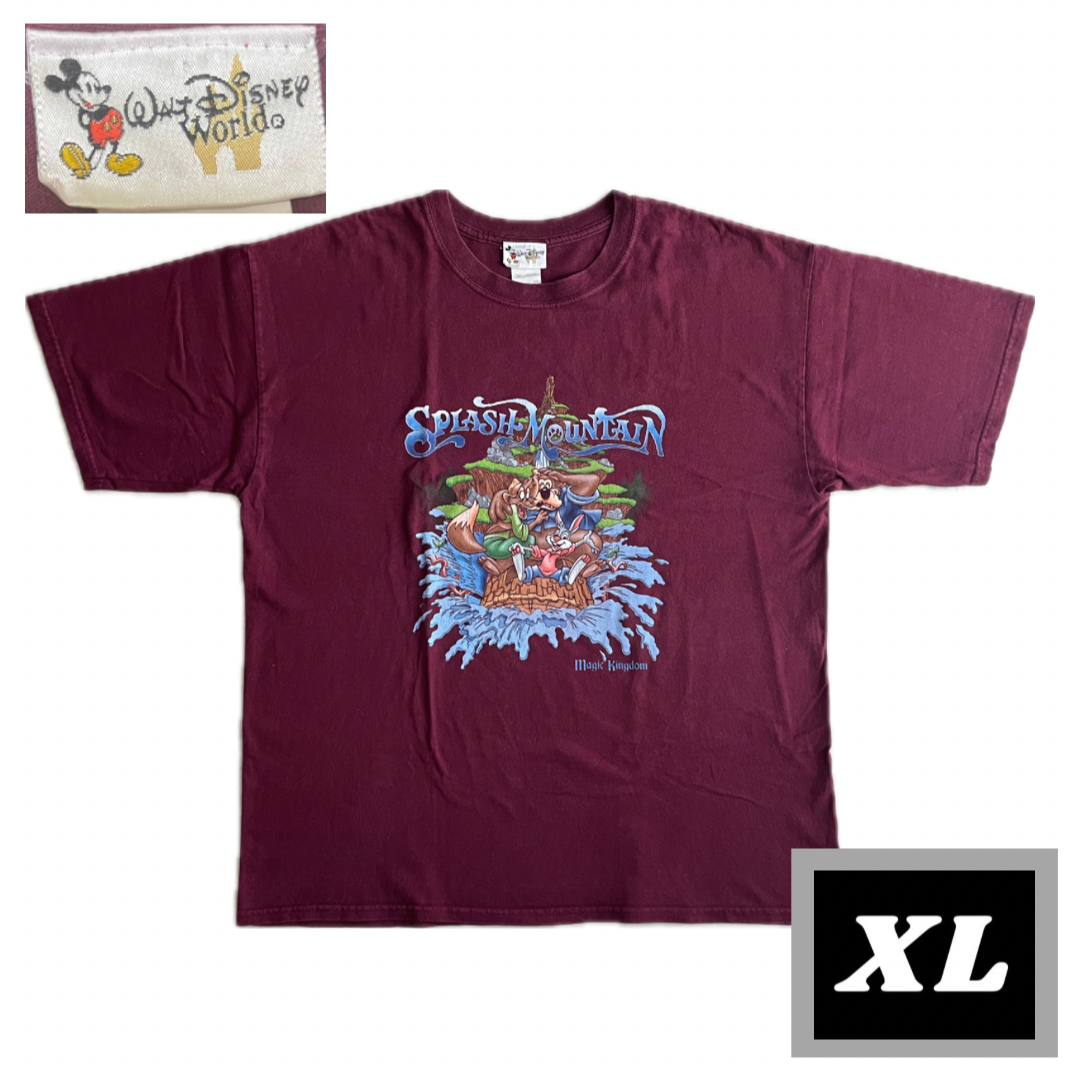 入手困難】90s Splash Mountain ヴィンテージ Tシャツ XL 入手困難】90s Splash Mountain ヴィンテージ Tシャツ XL