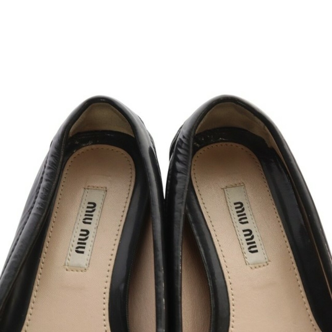 MIU MIU - ミュウミュウ ビジュー フラットローファー 34.5 21.5 MIU MIU - ミュウミュウ ビジュー フラットローファー 34.5 21.5