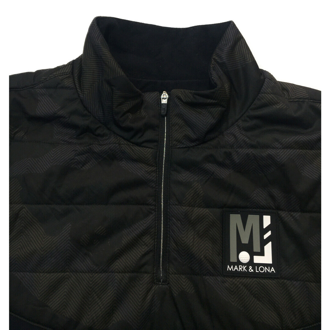 1円】MARK&LONA マークアンドロナ ハーフジップ 中綿切替Tシャツ 1円】MARK&LONA マークアンドロナ ハーフジップ 中綿切替Tシャツ
