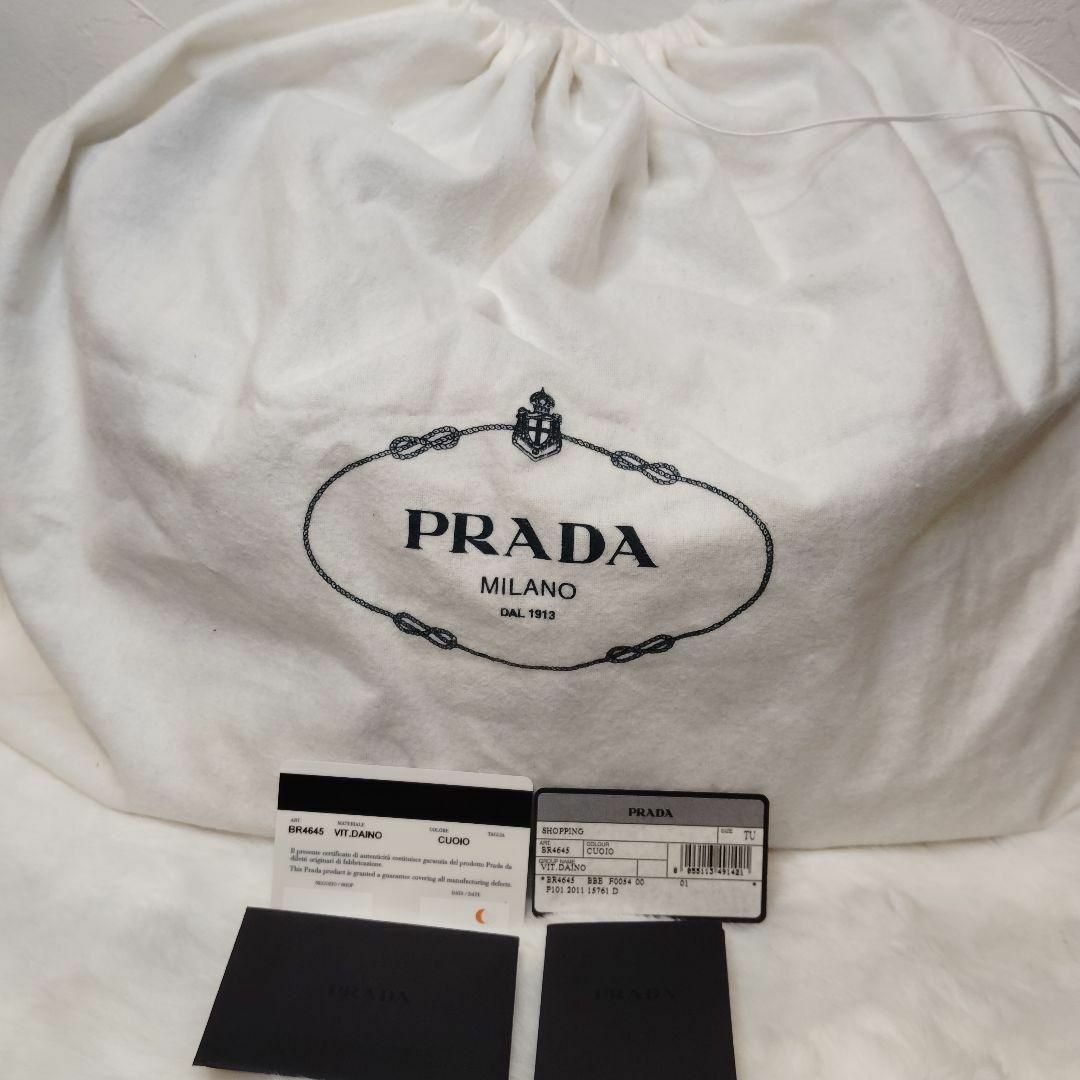 PRADA - 極美品✨️フルセット✨️プラダ VITELLO DAINO レザー PRADA - 極美品✨️フルセット✨️プラダ VITELLO DAINO レザー