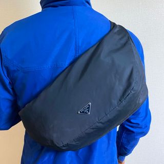 PRADA - 良品 プラダ ボディバッグ ウエストバッグ ナイロン PRADA - 良品 プラダ ボディバッグ ウエストバッグ ナイロン