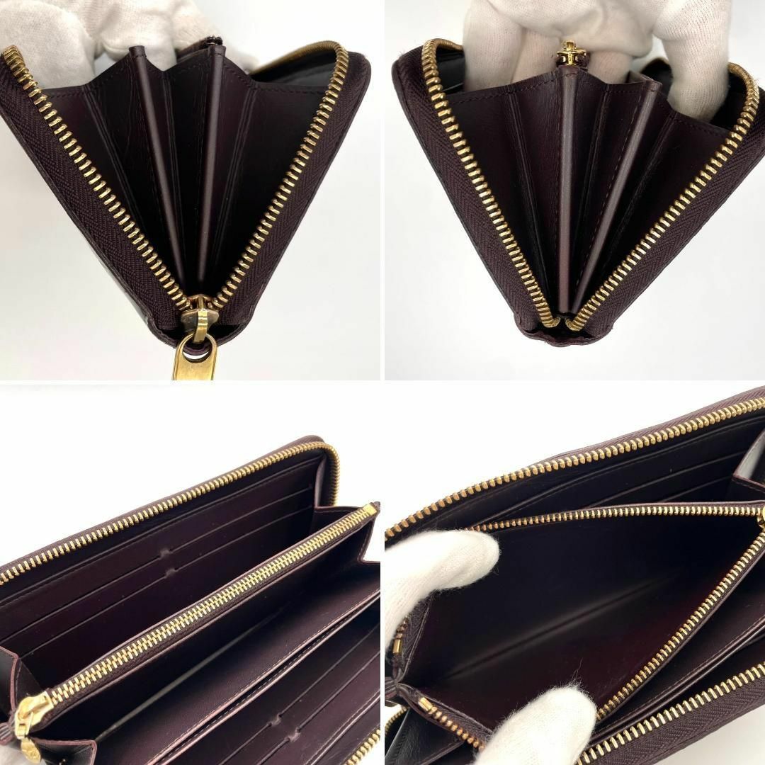 LOUIS VUITTON - ルイヴィトン 長財布 ヴェルニ アマラント LOUIS VUITTON - ルイヴィトン 長財布 ヴェルニ アマラント