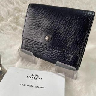 COACH - COACH コーチ ダブルジップ コインケース ブラック 黒 COACH - COACH コーチ ダブルジップ コインケース ブラック 黒