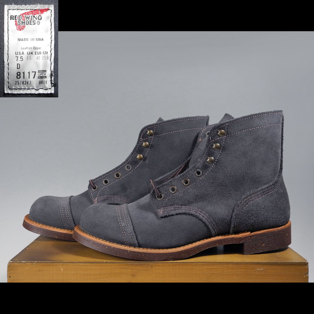 REDWING - 8117アイアンレンジネイビーアイアンレンジャー8113 REDWING - 8117アイアンレンジネイビーアイアンレンジャー8113