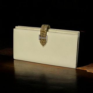 HERMES - 極美品✨エルメス ベアンスフレ アリゲーター ナタ HERMES - 極美品✨エルメス ベアンスフレ アリゲーター ナタ
