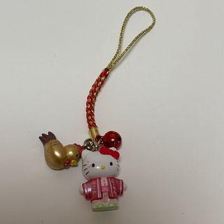 ハローキティ(ハローキティ)の希少♡ご当地キティ ストラップ 根付け(キャラクターグッズ)