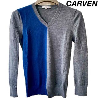 CARVEN - カルヴェン CARVEN 切替デザイン半袖ワンピース CARVEN - カルヴェン CARVEN 切替デザイン半袖ワンピース