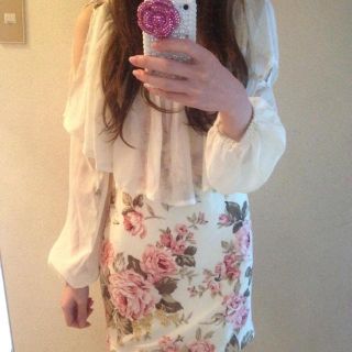 花柄ワンピース(ミニワンピース)