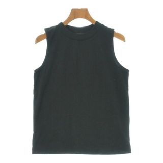 ジーナシス(JEANASIS)のJEANASIS ジーナシス ノースリーブ F 黒 【古着】【中古】(タンクトップ)