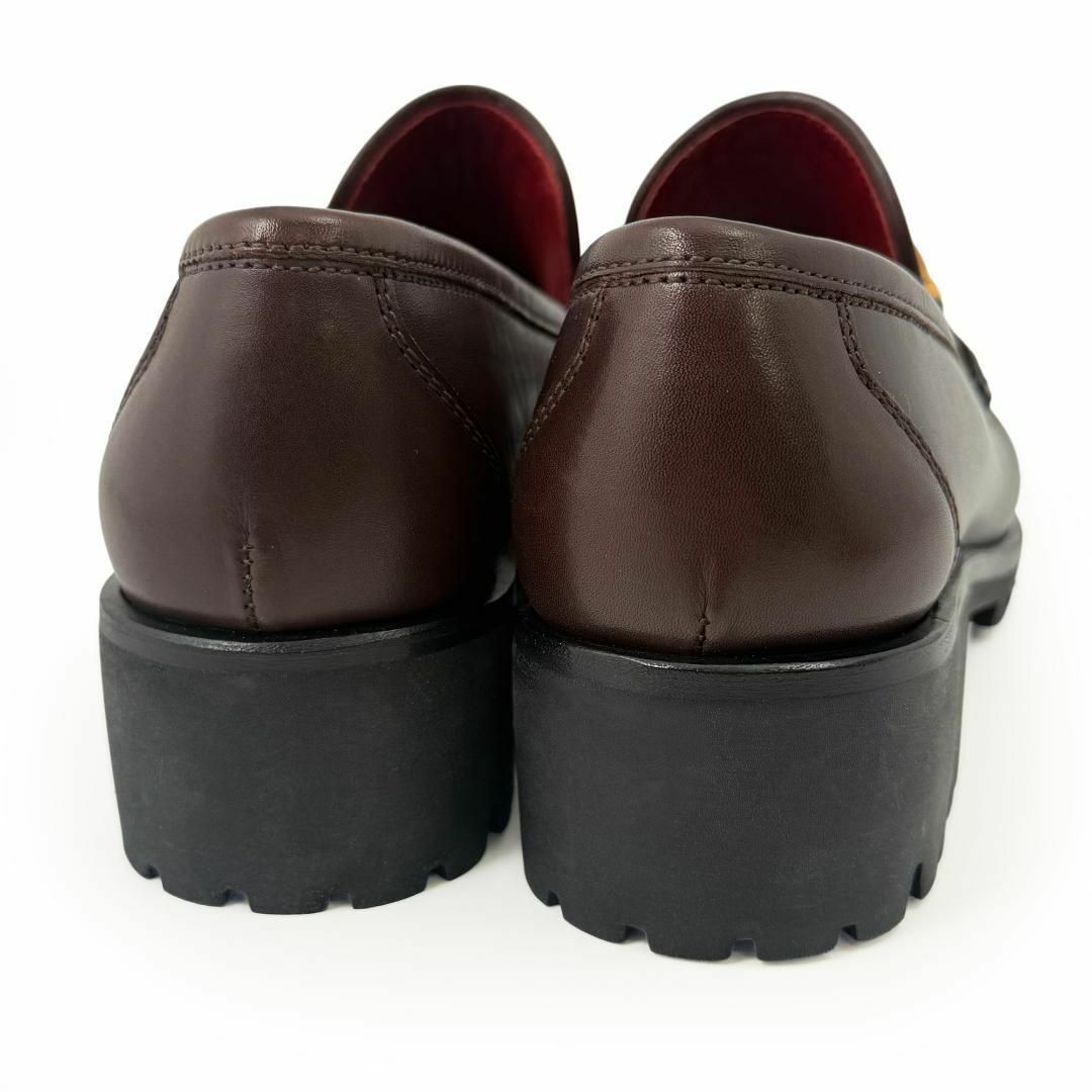 定価14.3万】新品 フェラガモ 5 厚底 ローファー チャンキー 定価14.3万】新品 フェラガモ 5 厚底 ローファー チャンキー