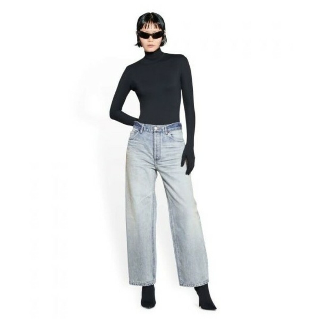 BALENCIAGA - BALENCIAGA バレンシアガ デニム ライトブルー 26 BALENCIAGA - BALENCIAGA バレンシアガ デニム ライトブルー 26